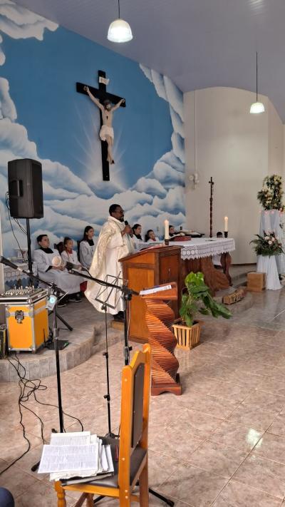 Nova Laranjeiras - Comunidade Guaraí celebra a Festa em Louvor a Nossa Senhora Aparecida 